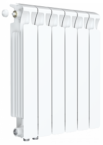 Радиатор биметаллический Rifar Monolit Ventil 500 - 7 секций (подключение нижнее слева)