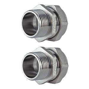 Переход на наружную резьбу TIM 20 х 3/4' для гофрированной трубы (2шт)