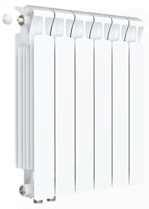 Радиатор биметаллический Rifar Monolit Ventil 500 - 7 секций (подключение нижнее слева) Радиатор биметаллический Rifar Monolit Ventil 500 - 7 секций (подключение нижнее слева)