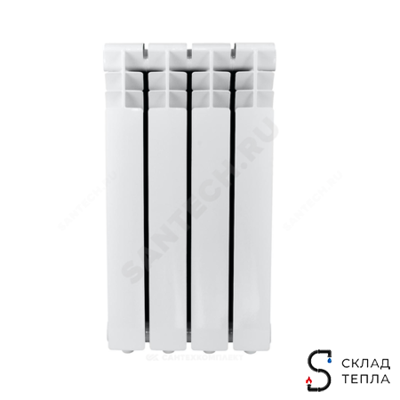 Радиатор алюминиевый Ogint Delta Plus 500 7 секций. Вид 3.