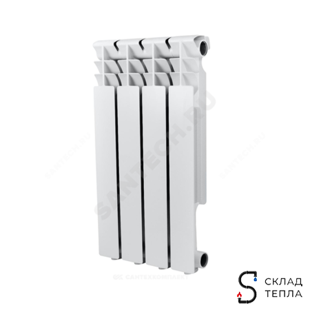 Радиатор алюминиевый Ogint Delta Plus 500 10 секций. Вид 2.