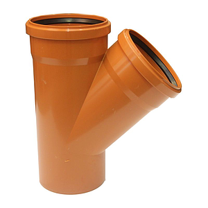 Тройник 45° для наружней канализации СИНИКОН - 160