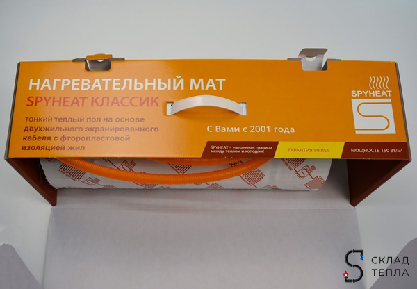 Мат теплого пола Spyheat "Классик" 10 м² (1500 Вт). Вид 4.