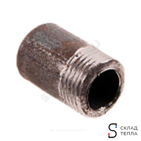 Резьба сталь Ду 40 L=40мм из труб по ГОСТ 3262-75 КАЗ. Вид 8.