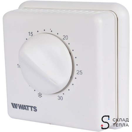 Комнатный термостат Belux (5-30 C ) WATTS. Вид 1.