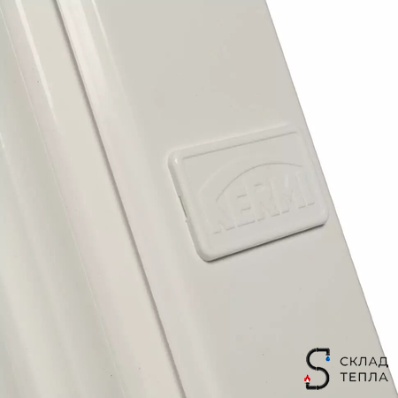 Радиатор стальной KERMI FTV 11 - высота 300 мм, длина 1000 мм с нижним подключением. Вид 11.