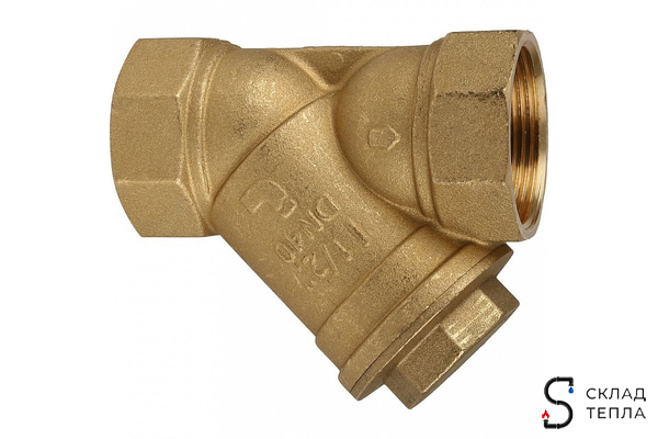 Фильтр грубой очистки ITAP 192 - 1 1/2" (ВР/ВР, сетка 500 мкр.). Вид 4.
