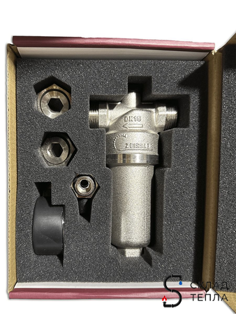 Фильтр промывной с манометром Zeissler - 1/2". Вид 8.