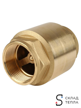 Клапан обратный STOUT - 1 1/2" (ВР/ВР, затвор металлический). Вид 5.