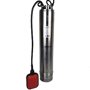 Насос колодезный Акватек SPA 4' 2-40 (Hmax-46м, 3,0 м.3/ч, 850 ВТ, кабель- 20м)