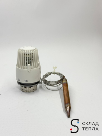 Головка термостатическая Zeissler с погружным датчиком M30х1.5 TH-K-0101. Вид 2.