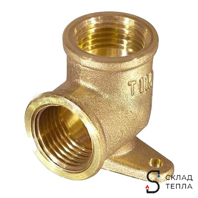 Водорозетка латунная резьбовая TIM - 1/2". Вид 1.