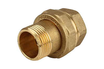 Сгон прямой латунный ITAP 151 - 3/4' (ВР/НР, с плоской прокладкой)