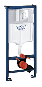 Система инсталляции для унитаза GROHE Rapid SL с панелью смыва Skate Air (1,13 м) Система инсталляции для унитаза GROHE Rapid SL с панелью смыва Skate Air (1,13 м)