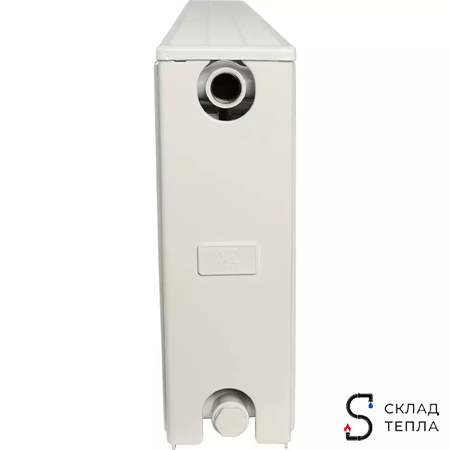 Радиатор стальной KERMI FKO 22 - высота 300 мм, длина 2000 мм с боковым подключением. Вид 5.