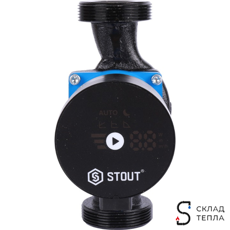 Насос циркуляционный Stout mini pro 32-60. Вид 2.