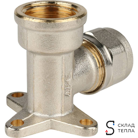 Водорозетка STOUT - 16 x 1/2" (винтовая, для металлопластиковых труб). Вид 2.