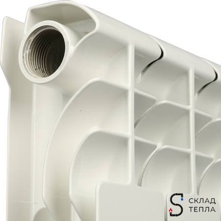 Радиатор алюминиевый Smart 350 - 16 секции. Вид 5.