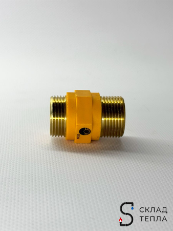 Муфта диэлектрическая Valfex 1/2" НР/НР. Вид 6.