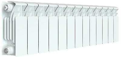 Радиатор биметаллический Rifar Base 200 - 13 секций Радиатор биметаллический Rifar Base 200 - 13 секций