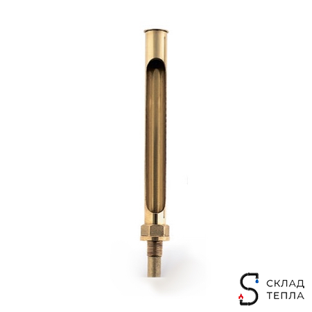 Гильза латуннаая WATTS T-200 OT - 1/2" (НР, для спиртового термометра F+R804 длиной 200 мм.). Вид 1.