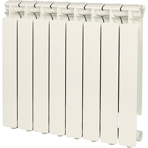 Радиатор алюминиевый STOUT Bravo 500 - 8 секций (подключение нижнее)