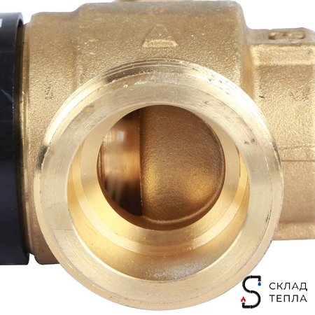 Термостатический смесительный клапан STOUT 1" (30°-65°C, KVs 1,8 м³, центральное смешиванивание). Вид 11.