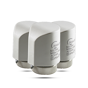 Сервопривод для теплого пола Zeissler M30x1.5 нормально закрытый 230v/ 2м M315NC (3шт)