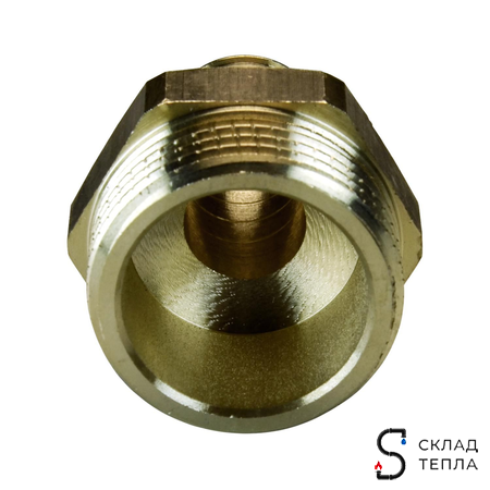 Переход на наружную резьбу РОС - 20 x 3/4" (аналог Uponor и Usystems). Вид 8.