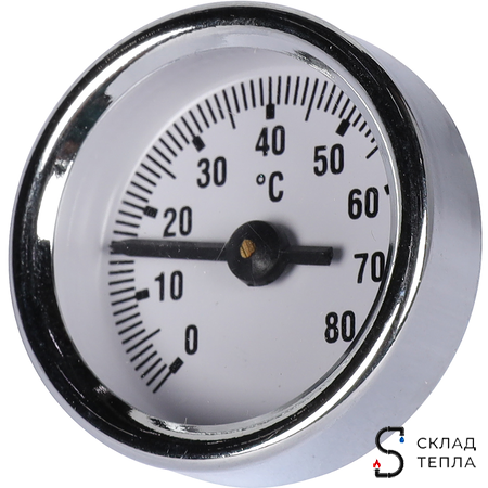 Насосно-смесительный узел STOUT - 1" (с термостатическим клапаном 30-60°C, с насосом и байпасом). Вид 11.