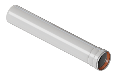 Труба для дымохода Rommer D 80 L 500 мм