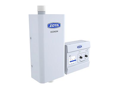 Котел электрический настенный ZOTA Econom - 21 кВт (380В, 3 ступени мощности 7-14-21 кВт, с ПУ) Котел электрический настенный ZOTA Econom - 21 кВт (380В, 3 ступени мощности 7-14-21 кВт, с ПУ)