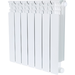 Радиатор биметаллический STOUT SPACE 500 - 7 секций с нижним подключением