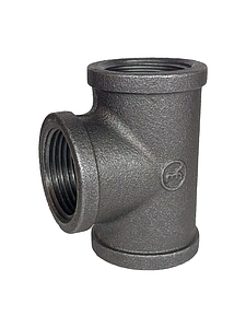 Тройник прямой чугун Ду 15 (1/2') ВР Fittex PLUS (1шт)