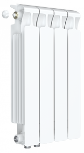 Радиатор биметаллический Rifar Monolit Ventil 500 - 4 секции (подключение нижнее слева)