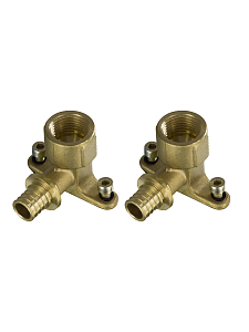 Водорозетка TIM - 20 x 3/4' (для труб из сшитого полиэтилена, 2шт)