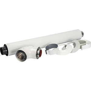 Комплект прохода через стену для коаксиального дымохода STOUT D60/100 мм (для Vaillant, Protherm)