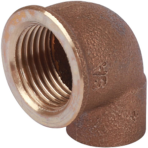 Переход на внутреннюю резьбу угловой JINTIAN 22х1/2' для медных труб под пайку 4090g (2шт)