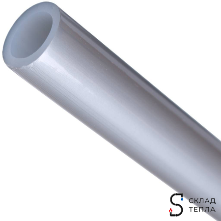 Труба из сшитого полиэтилена STOUT - 16x2,2 (PE-Xa/EVOH, PN10, Tmax 95°C,  бухта 100 м, цвет серый). Вид 5.