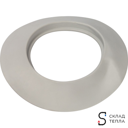 Проход через стену для коаксиального дымохода STOUT D60/100 мм, длина 830 мм (оголовок из пластика). Вид 7.