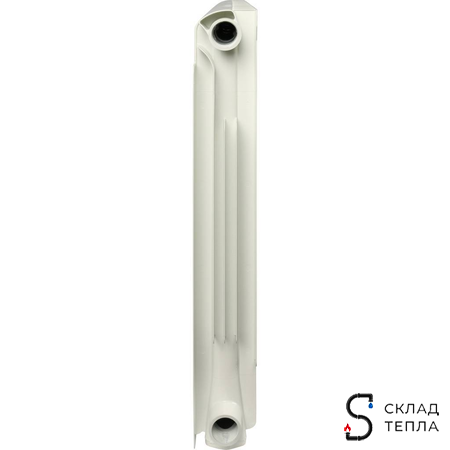 Радиатор алюминиевый STOUT Bravo 500 - 12 секций. Вид 5.