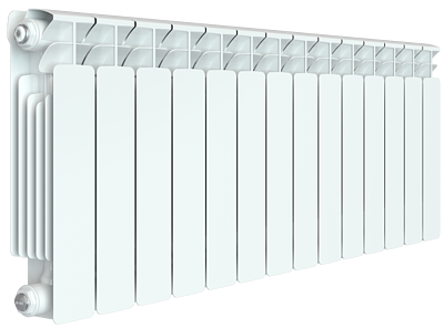 Радиатор биметаллический Rifar Base 350 - 15 секций