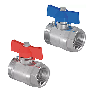 Шаровые краны UPONOR - 3/4' х 1' (комплект, ВР/НР)