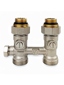 Узел нижнего подключения прямой Zeissler 3/4' х 1/2' (для однотрубных систем)