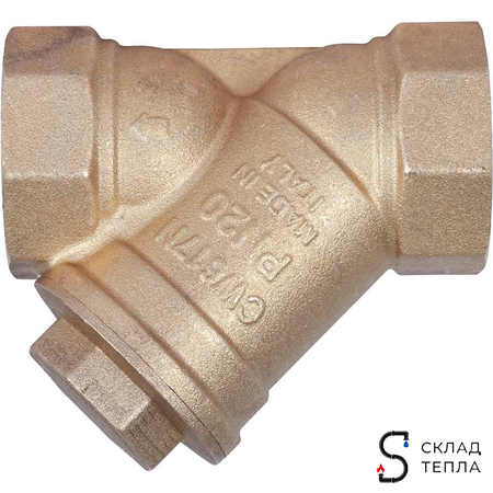 Фильтр грубой очистки STOUT - 1 1/2" (ВР/ВР, сетка 500 мкр.). Вид 8.