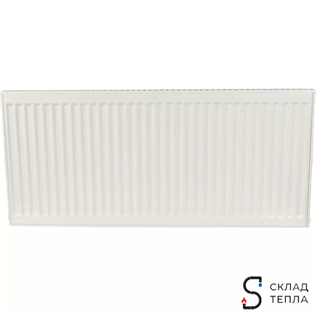 Радиатор стальной KERMI FKO 12 - высота 500 мм, длина 700 мм с боковым подключением. Вид 2.