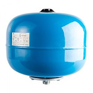 Гидроаккумулятор STOUT - 20л. (D-275мм, вертикальный, со сменной мембраной)