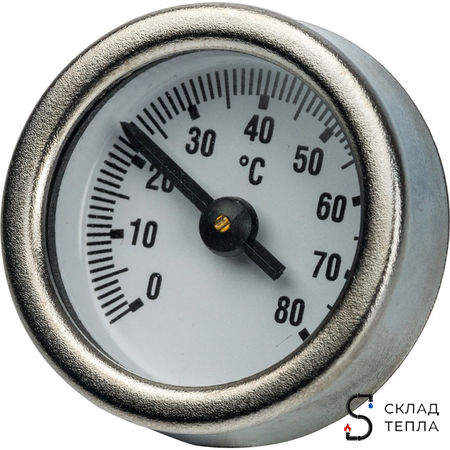 Насосно-смесительный узел STOUT - 1" (с термостатическим клапаном 30-60°C, без насоса, латунный)*. Вид 10.