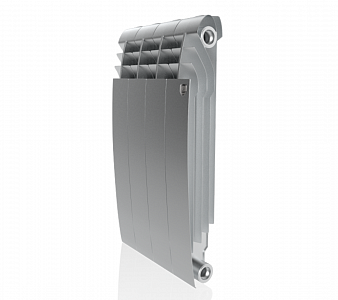 Радиатор биметаллический Royal Thermo BiLiner 500 Silver Satin (Серый) - 4 секций Радиатор биметаллический Royal Thermo BiLiner 500 Silver Satin (Серый) - 4 секций