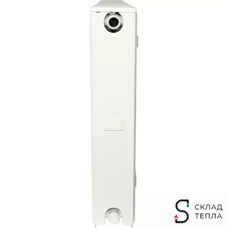 Радиатор стальной KERMI FKO 22 - высота 500 мм, длина 500 мм с боковым подключением. Вид 5.